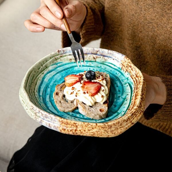 7-inch ceramic salad plate - 图片 2