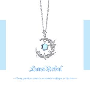 Pure Silver Light Luxury Design Necklace