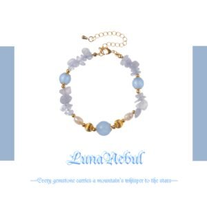 Pearl Aquamarine Bracelet