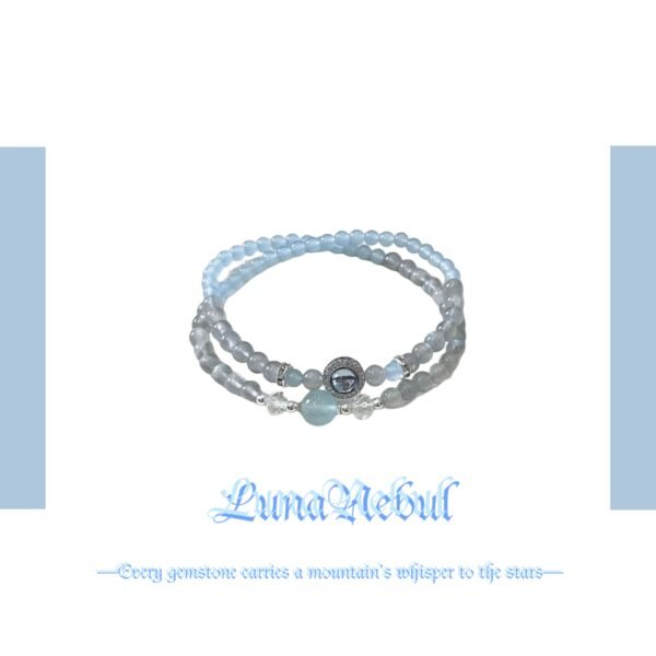Moonlight Aquamarine Bracelet