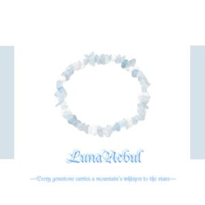 Aquamarine Stone Bracelet
